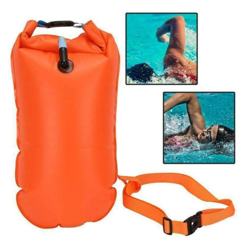 Swim Buoy Open Water - عوامة سباحة قابلة للنفخ مع حزام