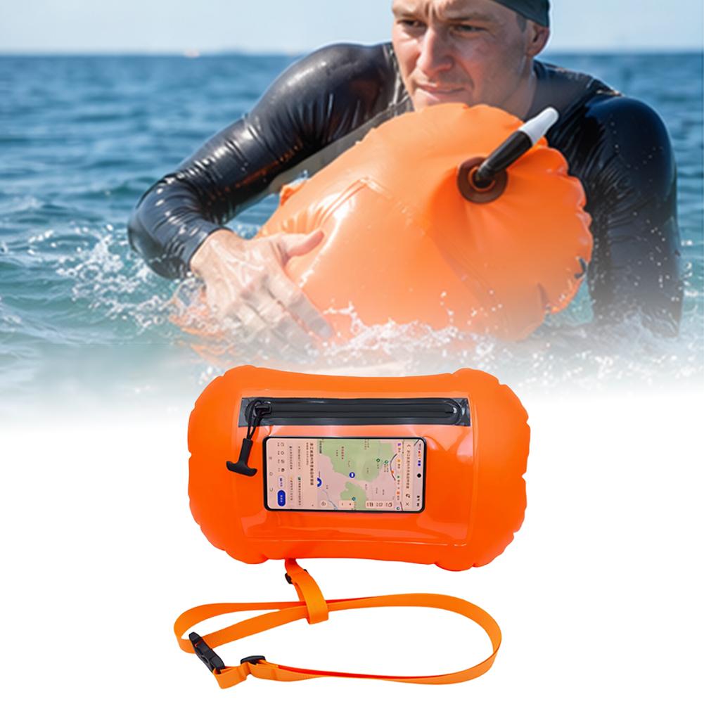 Swim Buoy Open Water - حقيبة سباحة جديدة مقاومة للماء مع