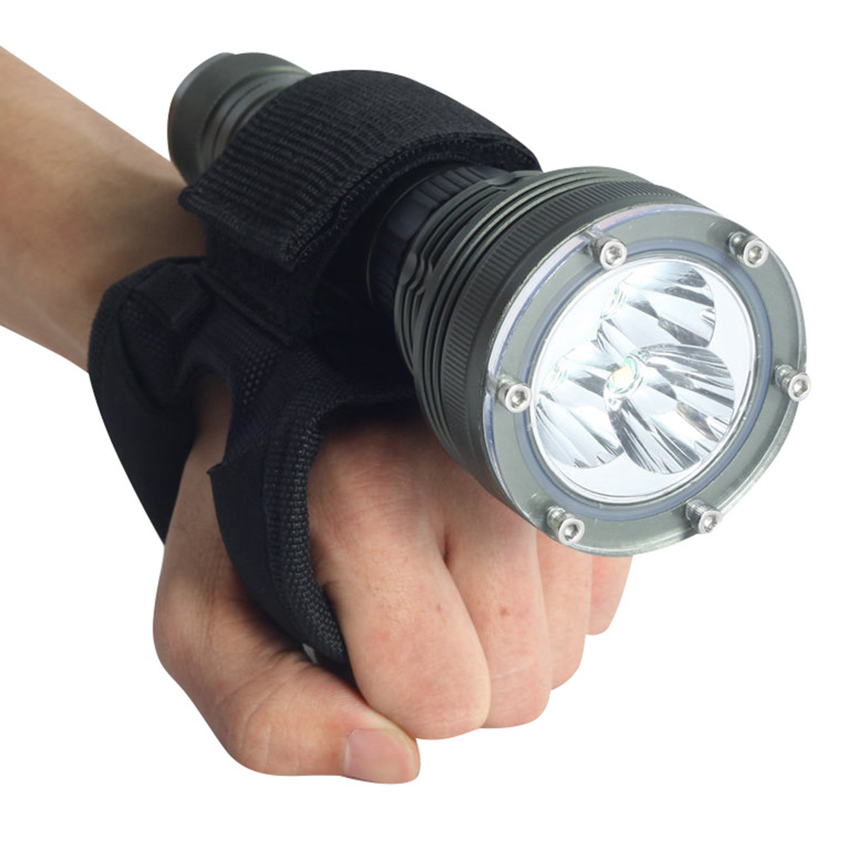 حامل مصباح يدوي قابل للتعديل م - مراجعة Underwater Flashlight وسعره