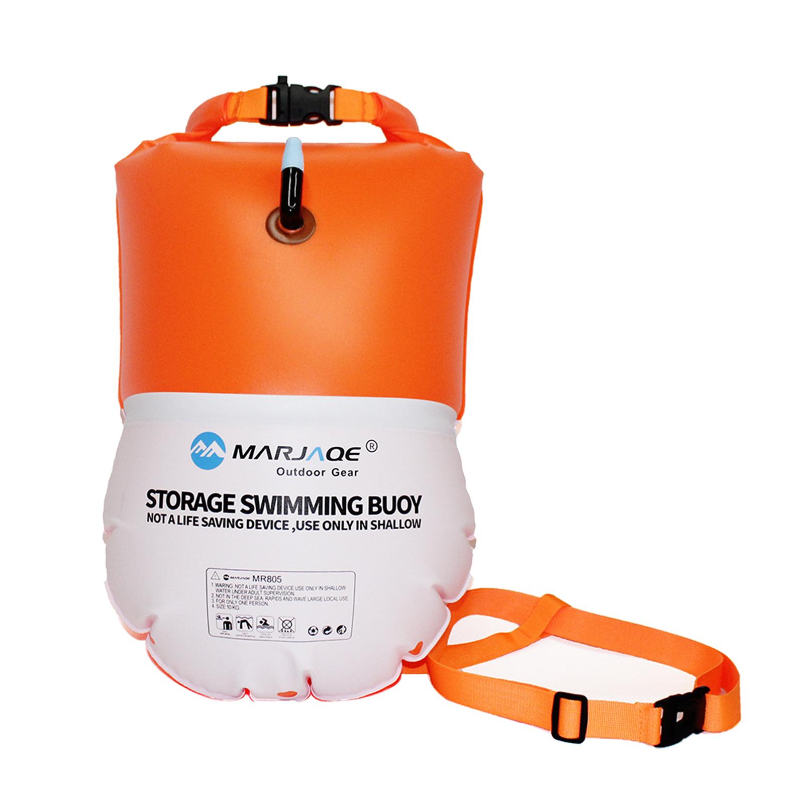 عوامة سباحة قابلة للنفخ بسعة 2 - مراجعة Swim Buoy Open Water وسعره