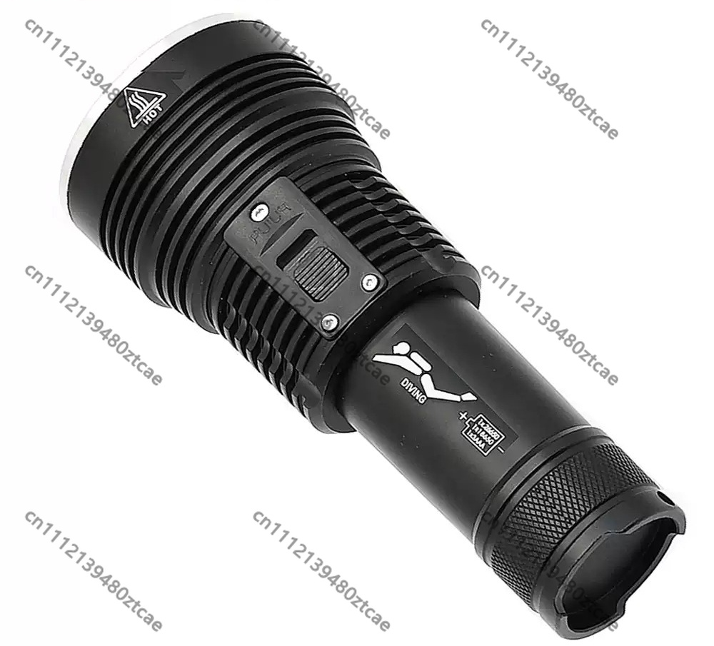 مصباح يدوي ليزر أبيض عالي القو - مراجعة Underwater Flashlight وسعره