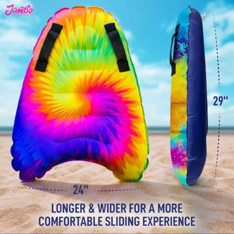 مجموعة من 4 ألواح ركوب الأمواج - مراجعة Bodyboard Boogie Board وسعره