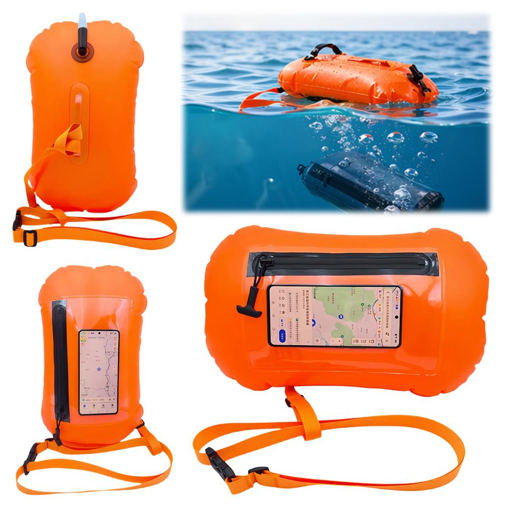 حقيبة سباحة جديدة مقاومة للماء - مراجعة Swim Buoy Open Water وسعره