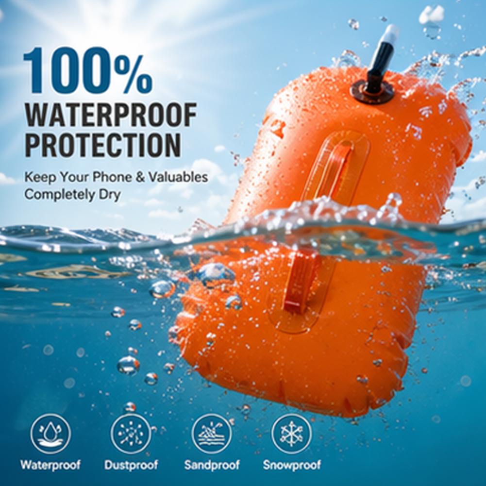 حقيبة سباحة جديدة مقاومة للماء - مراجعة Swim Buoy Open Water وسعره